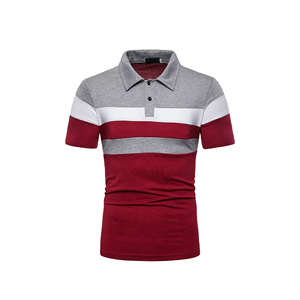 Vente en gros de t-shirts vierges de golf à manches courtes et col polo pour hommes, logo imprimé, polo surdimensionné du Bangladesh pour hommes - Product Image 3