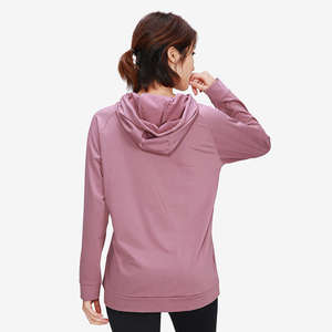 Otoño Invierno ropa mujer dulce cálido suave con capucha de manga larga Casual sudaderas con capucha de lana de cordero sólido sudadera Top Sudaderas - Product Image 5