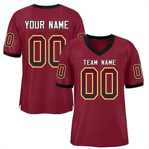OEM Service 2025 New Arrivals Wholesale Men's Embroidered Logo American Football Jerseys Sublimation Printing All <b>Team</b> For Sale - Product Image 1