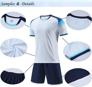 New Latest for the Year Men's O-Round <b>Soccer</b> Jersey Uniforms Set Customizable OEM Options Cutting Technique Sublimation - Product Image 3