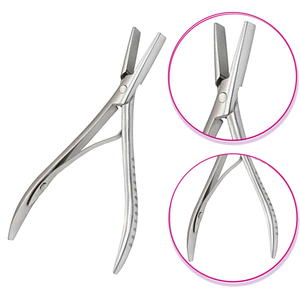 Pince à extensions de cheveux professionnelle en acier inoxydable imperméable, pinces à extensions de cheveux et outils de micro-liens pour la mise en place de perles - Product Image 3