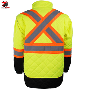 Chaqueta de Seguridad de Alta Visibilidad, Reflectante, con Cierre, Impermeable, para Mecánicos de Carreteras, Equipo de Seguridad para Primavera - Product Image 5