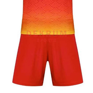 Uniforme de football d'été en polyester léger de haute qualité pour adultes, personnalisable avec logo et nom, séchage rapide, extensible, pour usage collectif - Product Image 6