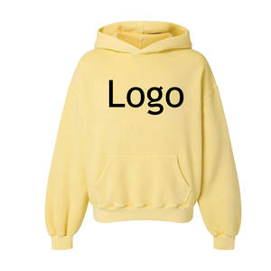 Sudaderas de talla grande con logotipo impreso personalizado para hombre con capucha 100% algodón patrón sólido temporada de invierno Sudadera con capucha hecha en Pakistán - Product Image 5