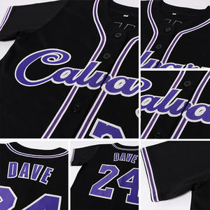 Camisetas de béisbol de poliéster 100% de alta calidad, uniformes de ropa de softbol, diseño de impresión Digital personalizado al por mayor - Product Image 2