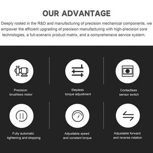 सबसे ज्यादा बिकने वाली उच्च दक्षता हैंडहेल्ड औद्योगिक-ग्रेड परिशुद्धता ब्रशलेस मिनी इलेक्ट्रिक स्क्रूड्राइवर - Product Image 5