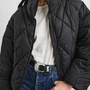 Nouvelle arrivée, veste matelassée d'hiver décontractée pour femmes, en duvet, / prix de gros, coupe-vent, respirante, veste chaude décontractée pour femmes - Product Image 5