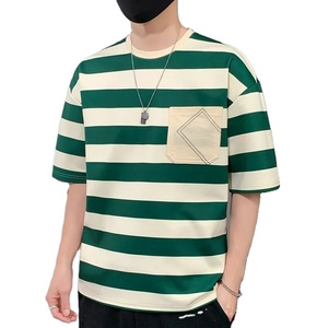เสื้อยืดลําลองแขนสั้นเสื้อยืด 2024 เสื้อยืดลายฤดูร้อนแฟชั่นแบรนด์ Hip Hop - Product Image 1