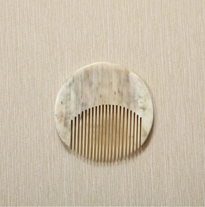 Peigne en corne de grande qualité Vintage Massage Hair Long Brush Peigne en corne naturelle Peigne naturel antistatique - Product Image 5