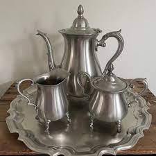 Luxury Brass <b>Tea</b> & Coffee <b>Set</b> for Home Hotel Kitchenware <b>Tea</b> <b>Set</b> Decorative <b>Silver</b> Plated Modern Design Brass <b>Tea</b> & Coffee <b>Sets</b> - Product Image 4