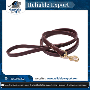 เชือกจูงสุนัขฝึกสัตว์เลี้ยงสุดหรูสายจูงหนังทำมือ - Product Image 5