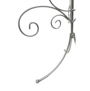 เครื่องประดับคริสต์มาสทำด้วยมือทำจากโลหะเงินคุณภาพสูงรูปทรงลูกบอลสำหรับแขวนต้นไม้ของตกแต่งบ้านงานเลี้ยงปีใหม่2025 - Product Image 2