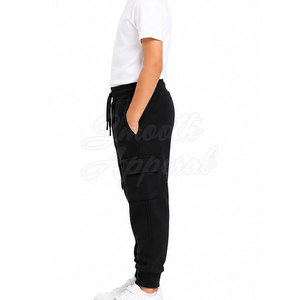 Pantalon de jogging pour enfants en coton 100% léger, respirant, tricoté de haute qualité, coupe décontractée, pour le sport et le confort quotidien - Product Image 6