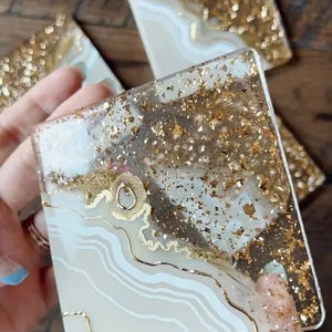 Prix d'usine Sous-verres de thé en résine époxy antidérapants Tapis et tampons Vaisselle Bouchons pour boissons au thé du fournisseur - Product Image 1