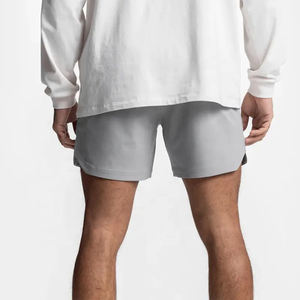 Short d'été décontracté 100% coton personnalisé Short de plage respirant High Street pour le jogging entraînement Short de course écologique - Product Image 3