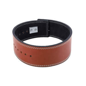 Cinturón de Cuero Genuino para Levantamiento de Pesas, Cinturón de Protección de Cuero Genuino Personalizado al por Mayor - Product Image 5