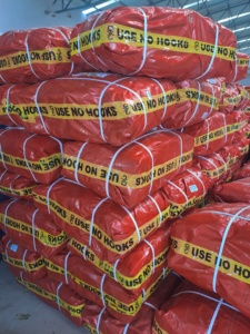 Fournisseur en gros de tissu de bâche imperméable pour les couvertures d'échafaudages, la protection de la bétonnage, approvisionnement mondial disponible - Product Image 4