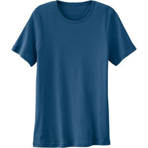 Camiseta de algodón para mujer, tejido suave y transpirable, ajuste informal, ligera, uso diario, adecuada para entrenamiento, correr, caminar, viajar - Product Image 5