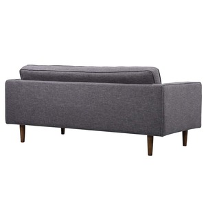 SFB68042 Loveseat Chesterfield <b>Sofa</b> Bench 180x82cm Square Three-Seater Tufted Fabric-Covered Home Furniture for Living Rooms - Product Image 3