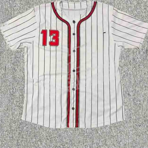 Jersey de béisbol personalizado ropa deportiva 100% poliéster ropa de equipo de alta calidad con logotipo personalizado Pakistán nueva llegada - Product Image 3
