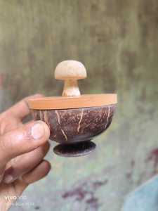 ชามไม้ไผ่พร้อมฝาขนาด100มล. เป็นมิตรกับสิ่งแวดล้อมสั่งจำหน่ายเครื่องสำอาง - Product Image 4