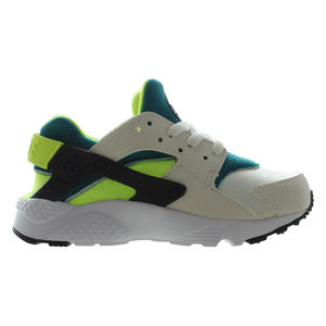 Nike Huarache Run Ps Chaussures pour garçons Phantom Volt Bright Spruce Semelle extérieure en caoutchouc en maille synthétique Semelle intermédiaire en EVA Course printanière - Product Image 3
