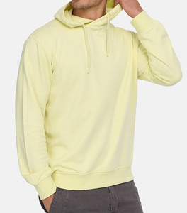 Sweat-shirts à capuche pour hommes en coton 100% surdimensionnés et lourds, vente en gros, logo imprimé DTF personnalisé, respirant, style hip-hop - Product Image 2