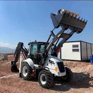 Nueva Minicargadora Hidromek Diésel PLC de 75KW con Retroexcavadora, Cargador Frontal, Cargador de Troncos, Excavadora de Orugas con Tracción en las 4 Ruedas - Product Image 4