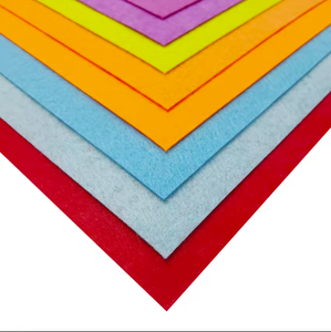 100% Polyester Breathable Waterproof Eco-Friendly Lightweight Needle-Punched Nonwoven <b>Felt</b> Available in Colourful Options - Product Image 2