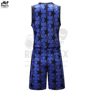 Uniformes de basket-ball personnalisés pour adultes, taille plus, sans manches, coupe ample, avec design réversible, uniformes de basket-ball respirants - Product Image 5