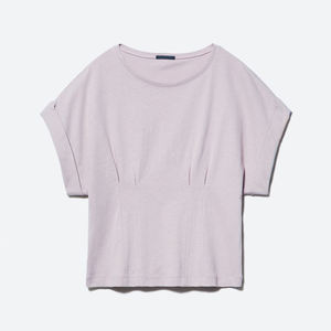 T-shirt imprimé oversize à épaules tombantes pour femme, design personnalisé OEM, vêtement d'été flexible à manches courtes pour femme - Product Image 2