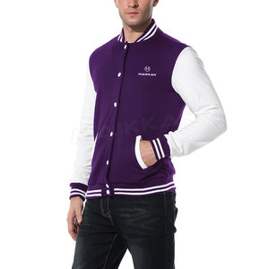 Breathable Light <b>Weight</b> Men's Lettermen Jacket Plus Size Full Sleeves with <b>Stand</b> Collar Quick Dry and Comfortable Clothing - Product Image 1
