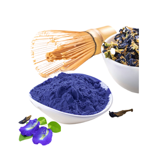 Poudre de fleur de pois papillon et pétales de fleur de pois papillon séchés en vrac, matière première pour le thé, sachet refermable, commande en gros - Product Image 3