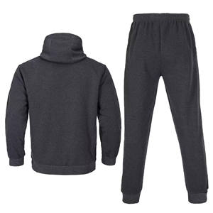 Ensemble jogging vintage personnalisé Survêtement avec fermeture éclair et lavage à l'acide Survêtement Sweat à capuche et pantalon de survêtement pour hommes - Product Image 5