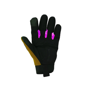 Guantes de cuero resistentes multiusos para hombre para trabajo mecánico Guantes de cuero mecánicos más vendidos Tarifa al por mayor con OEM - Product Image 3