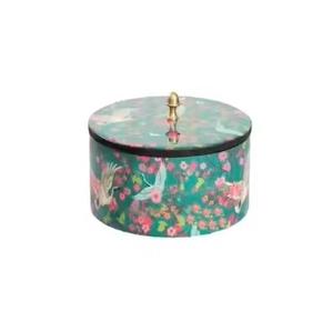 Casserole en bois servant des aliments marmite en métal avec autocollant en émail finition couvercle rond marmite chaude haute sur demande arrivée chaude - Product Image 1