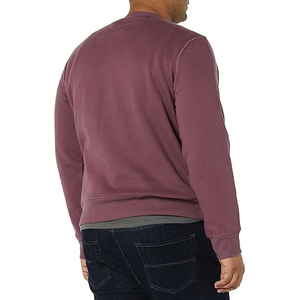 Sweat-shirt d'hiver pour homme en molleton uni 100% coton, personnalisable (couleur, logo), vente en gros, manches longues - Product Image 3