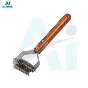 ALMAC Brosse à râteau pour animaux de compagnie douce mais efficace pour le toilettage de sous-couches épaisses et la prévention des tapis de fourrure chez les chiens, les chats et autres animaux - Product Image 6