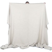 Jeté de mousseline XL vente en gros couvertures turques personnalisées jeté couverture de luxe pour canapé personnalisé pour décoration de maison 100% coton