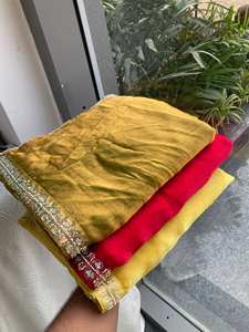 FATEMA FASHION Nouvelle Création Saree Traditionnel de Soirée pour Femme, Broderie de Perles et Diamants, en Chiffon Pur Fendy, Livraison Rapide - Product Image 4