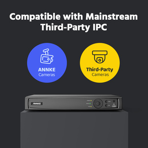 <span class=keywords><strong>ANNKE</strong></span> Enregistreur NVR PoE 16 canaux 4K 8MP pour la <span class=keywords><strong>surveillance</strong></span> à domicile et professionnelle, avec lecture intelligente et alertes de mouvement - Product Image 6
