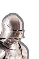 Traje de Armadura Medieval de Caballero Gótico de Aleación de Zinc y Latón CH, Decoración Completa para el Hogar, Acabado Pulido para Bodas, Impresión Digital, Logotipo Personalizado