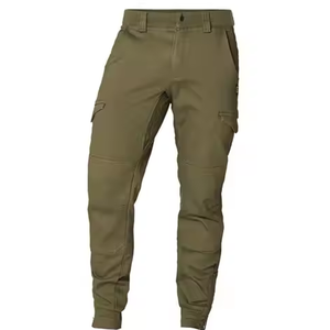 Pantalones informales de sarga lavados de algodón ultrasuave para hombre: prelavados para mayor comodidad, con una pierna recta clásica - Product Image 6