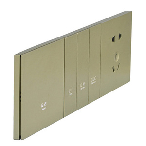 Orbita RS 485 màu đen kết thúc PC Chất liệu phòng khách sạn kiểm soát ánh sáng hệ thống chuyển đổi - Product Image 3