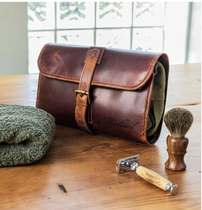 Personalized Leather Laptop Messenger <b>Briefcase</b> Men, Monogram Cross Body Computer Sling Gifts for Him Leather <b>Briefcase</b> Man - Product Image 1