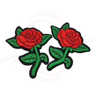 High Quality Heat Press Embroidered Patch Colorful Laser Cut Edge <b>Sequins</b> Iron-On Style PVC Canvas <b>Material</b> 3D Customizable Logo - Product Image 4