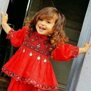 Magnifiques robes afghanes Kuchi pour enfants, robe Kochi pour enfants afghans respirante de meilleure qualité, prix de gros - Product Image 2