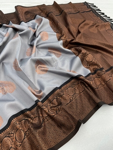 <b>Indian</b> Heavy Smooth Georgettesaree Hand Block Print Saree for Special Occasion Use From <b>Indian</b> Manufacturer - Product Image 2