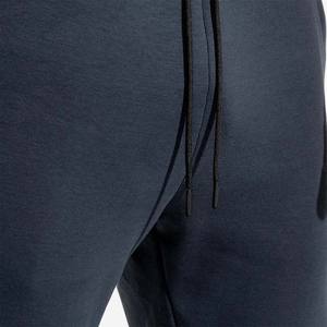 Venta al por mayor de los pantalones de lona para hombre más vendidos transpirable OEM por encargo de alta calidad de color sólido de la cintura elástica - Product Image 4