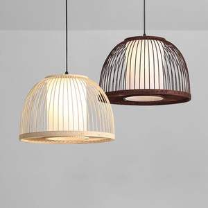 Abat-jour artistique en rotin bambou parfait pour ajouter une touche unique et personnalisée à vos conceptions d'intérieur - Product Image 6